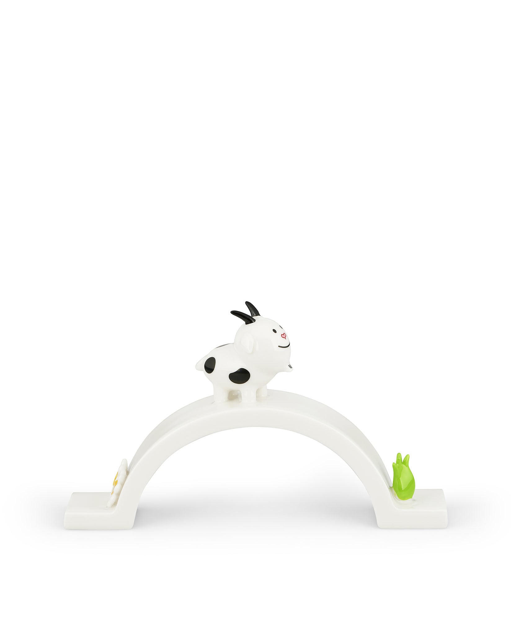 Signorina Due Cornetti Christmas Figurine in Porcelain | Alessi