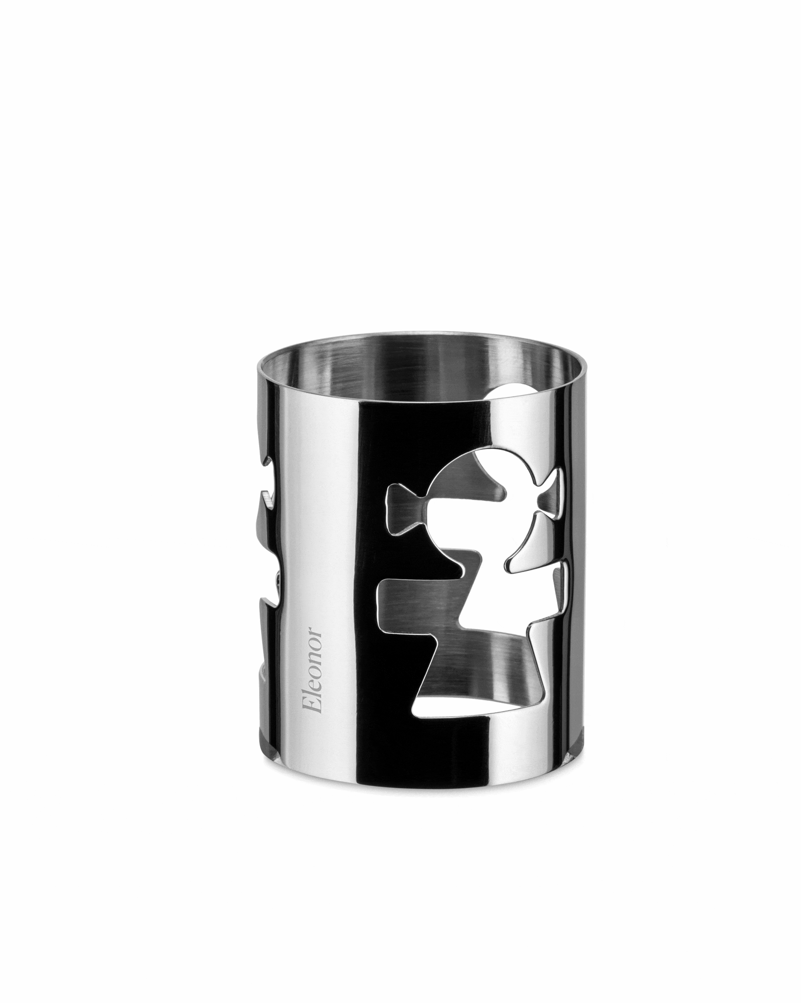 「Tami」ALESSI ジロトンドステンレス製ナプキンリングセット6個 Girotondo: Napkin ring by King-Kong | Alessi