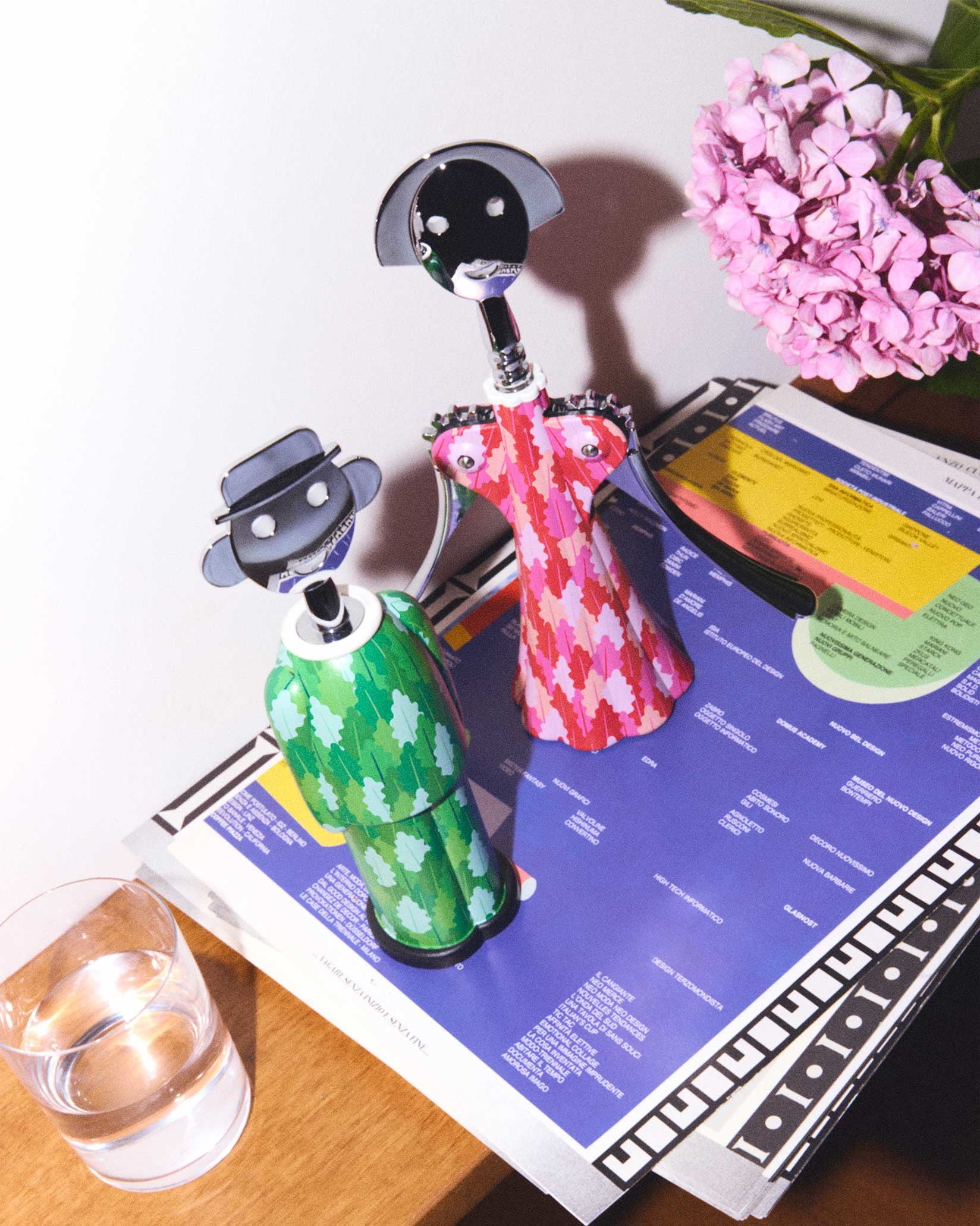 Anna G: Pink corkscrew By Alessandro & Fulvia Mendini | Alessi