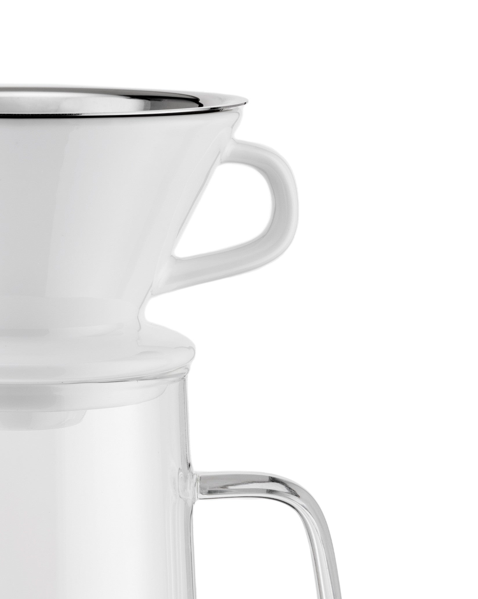 Porcelain 6 Cup Pour Over Coffee Maker