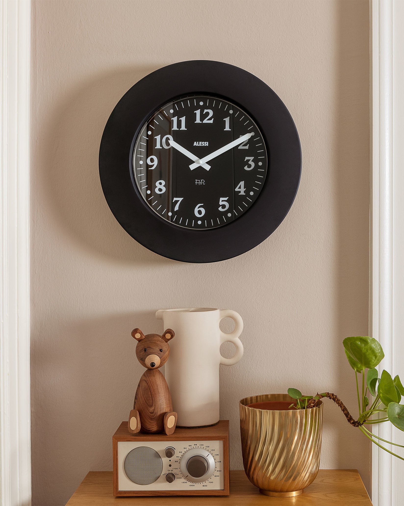 Momento: Wall clock by Aldo Rossi Alessi