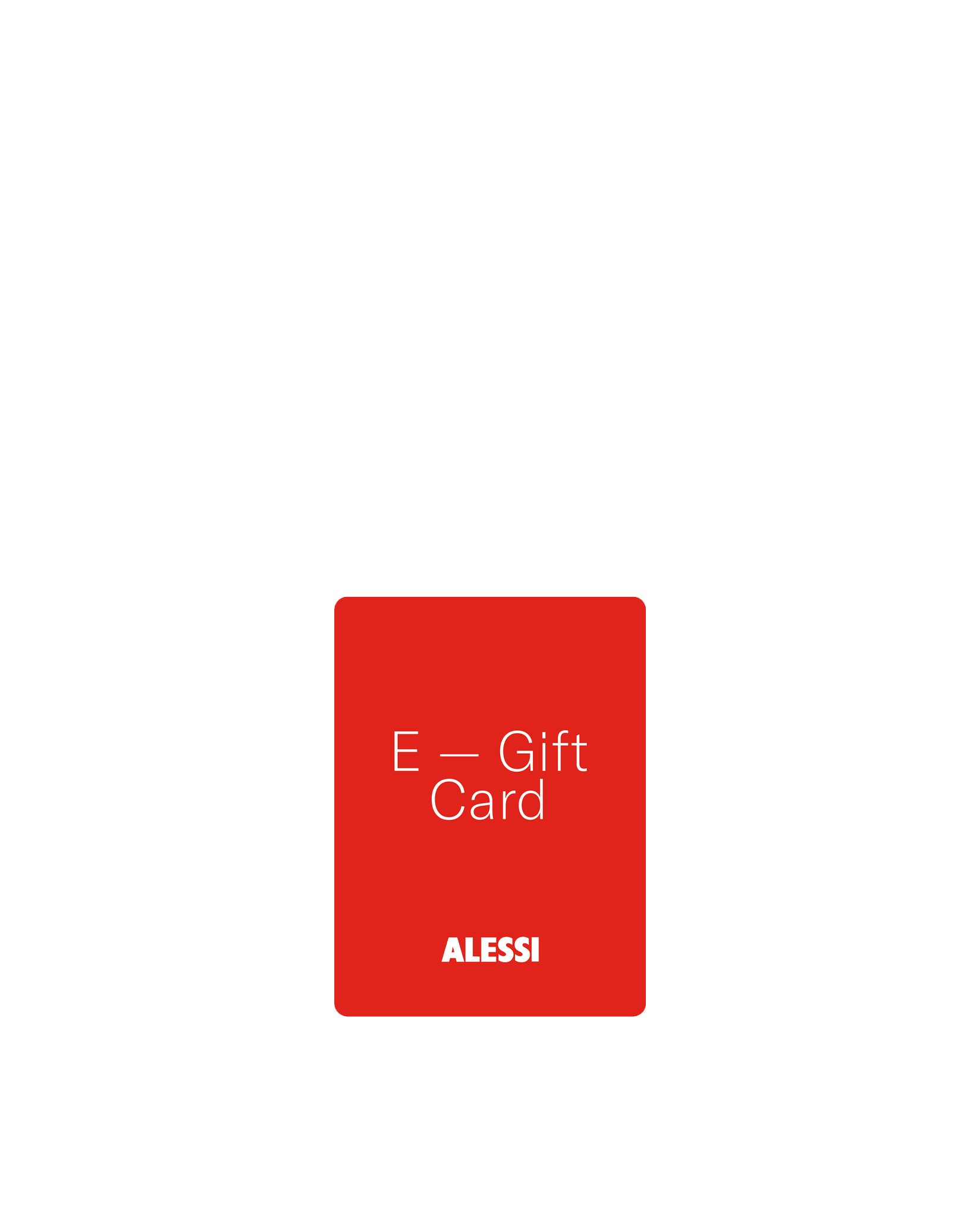 E-Gift Card – Alessi USA Inc