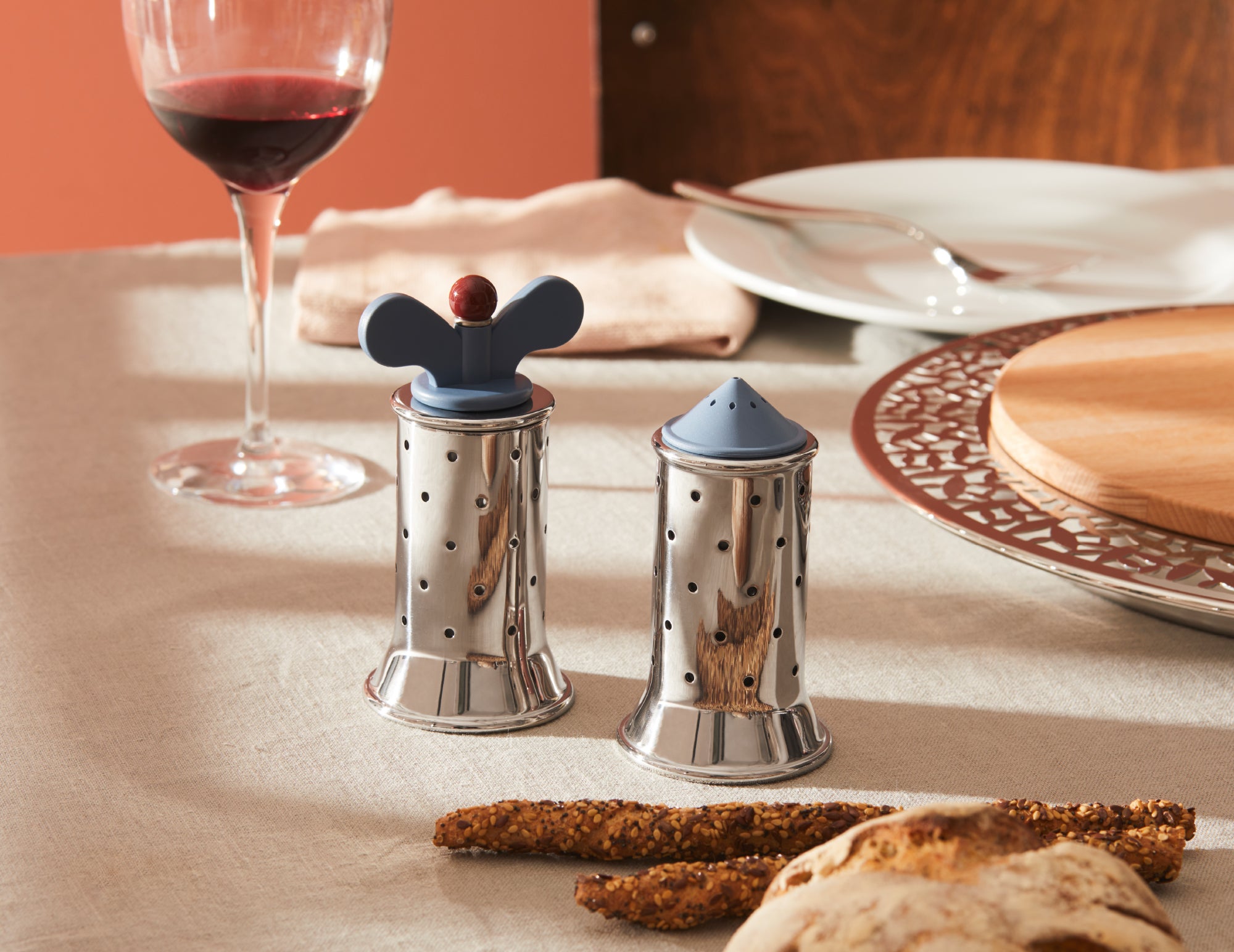 Table Condiment Sets: Salt and Pepper Set | Alessi