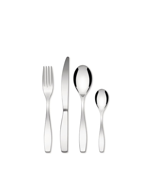 Alessi Duna デザートフォークナイフ　計10本 Duna: Cutlery Set by Marco Zanuso - Polish | Alessi
