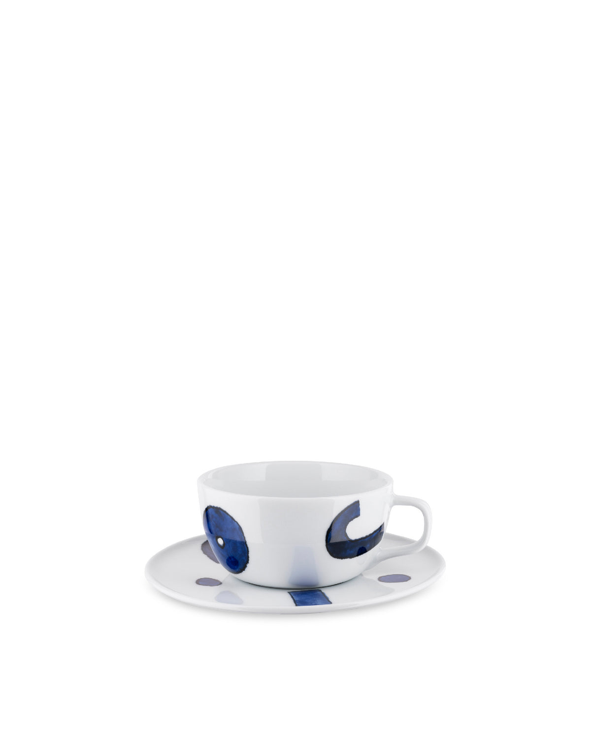 Itsumo Yunoki Ware Nf08/54 Alessi Itsumo NF07/76S - Set Di Una Tazza Da Caffè Di Design, Con Sottotazza, Uso Quotidiano, Estetica Minimale, In Porcellana Bianca, Diametro 12.5 Cm Alessi Yunoki Ware Porcellana - 4