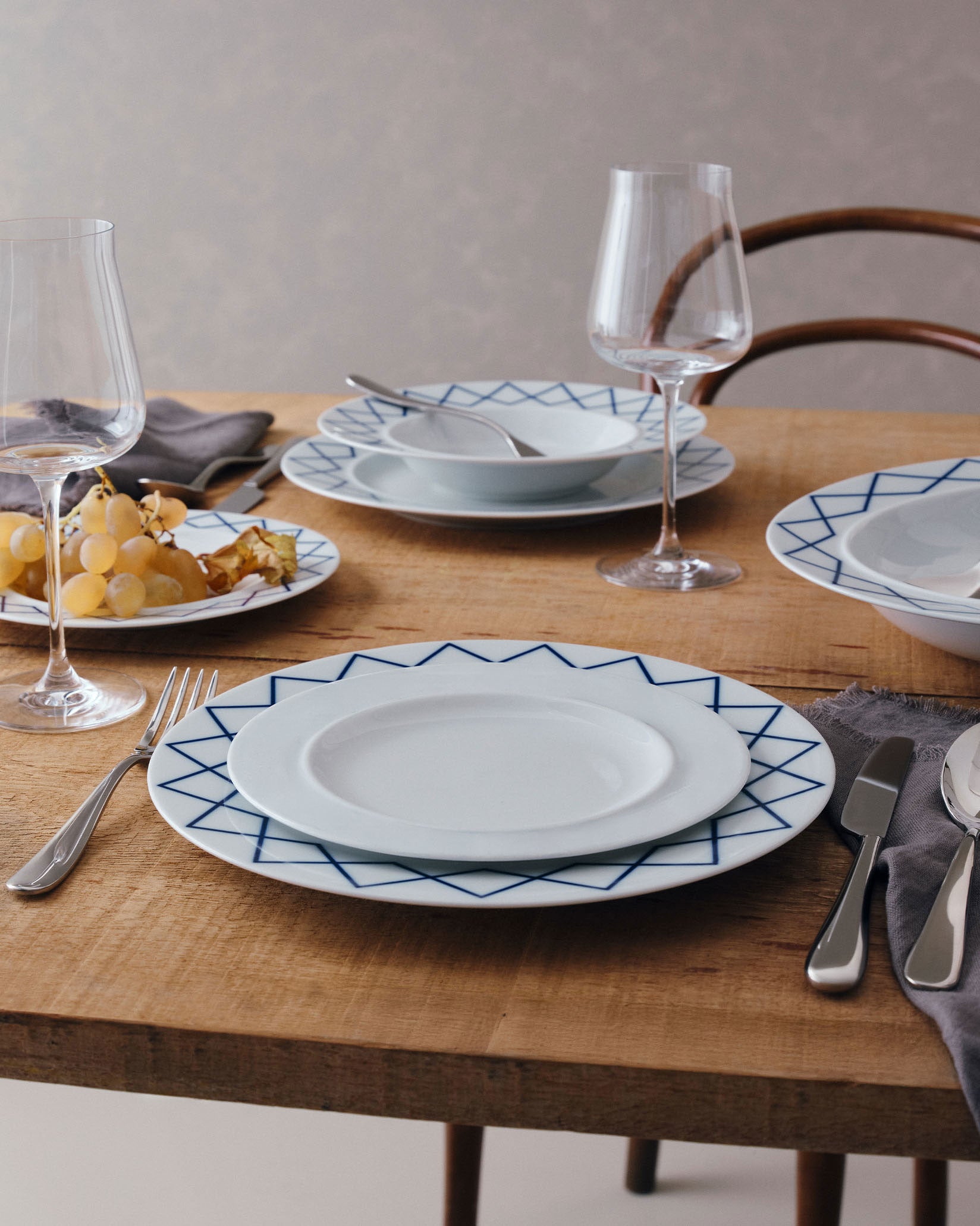 La Bella Tavola Default Title Dessert plate. 4 pieces Alessi 1