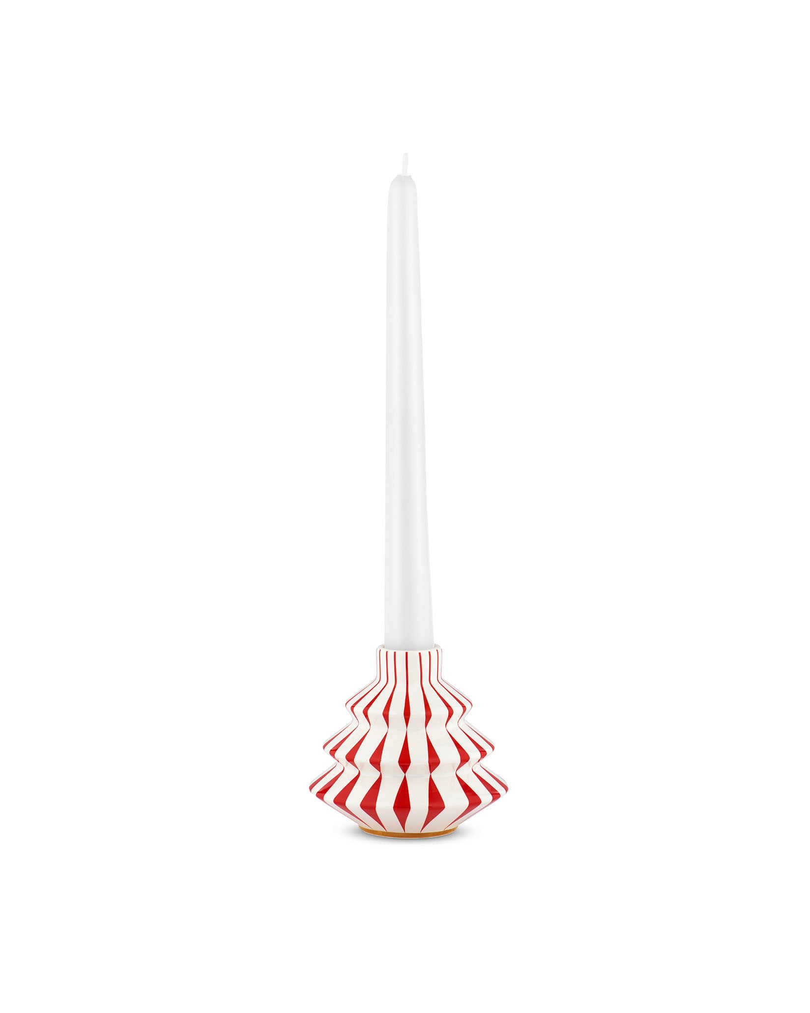 Delight: Christmas porcelain candle holder | Alessi