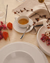 La Bella Tavola Default Title Saucer for mocha cup. 4 pieces Alessi 1