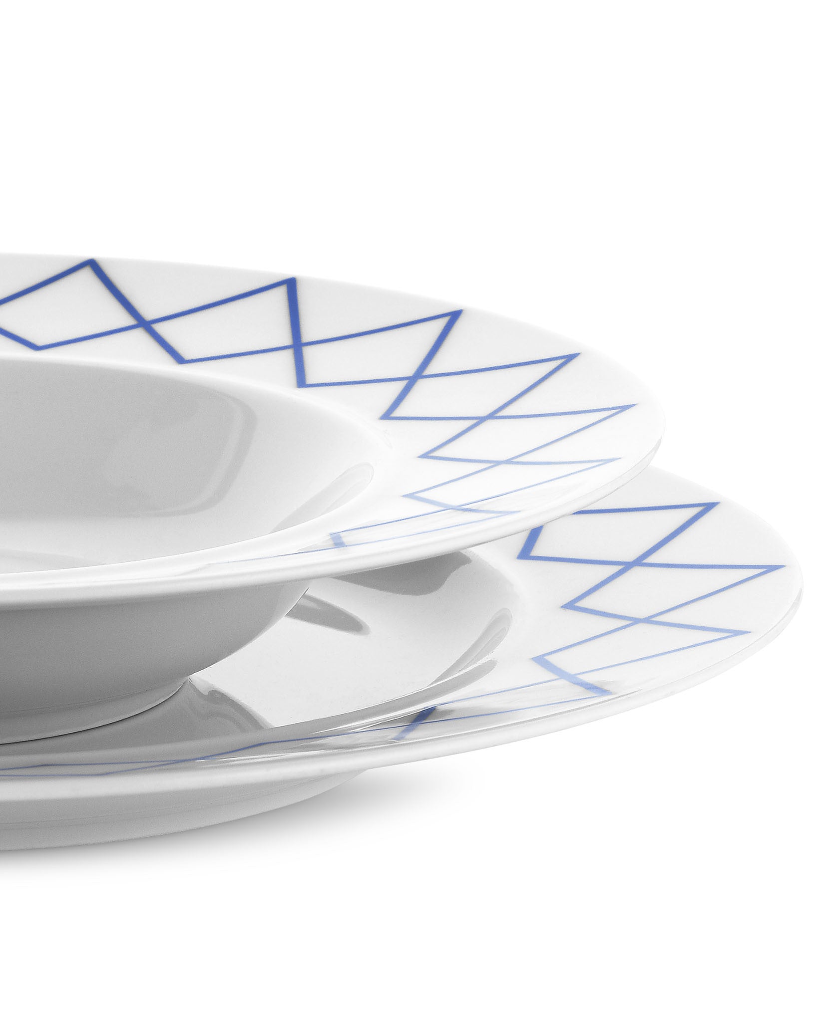 La Bella Tavola and My Beautiful China Default Title Flat plate. 4 pieces Alessi 4