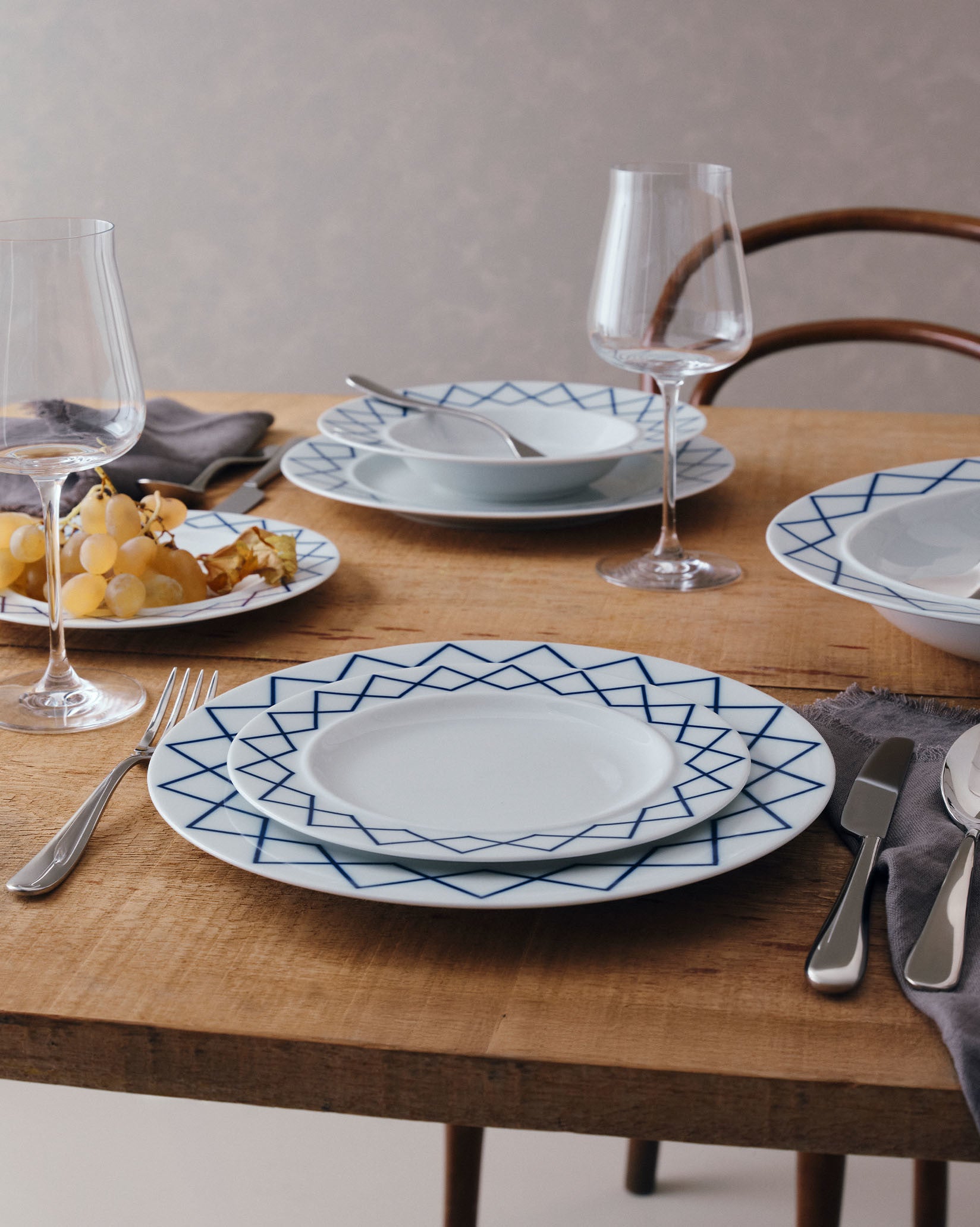 La Bella Tavola and My Beautiful China Default Title Dessert plate. 4 pieces Alessi 1