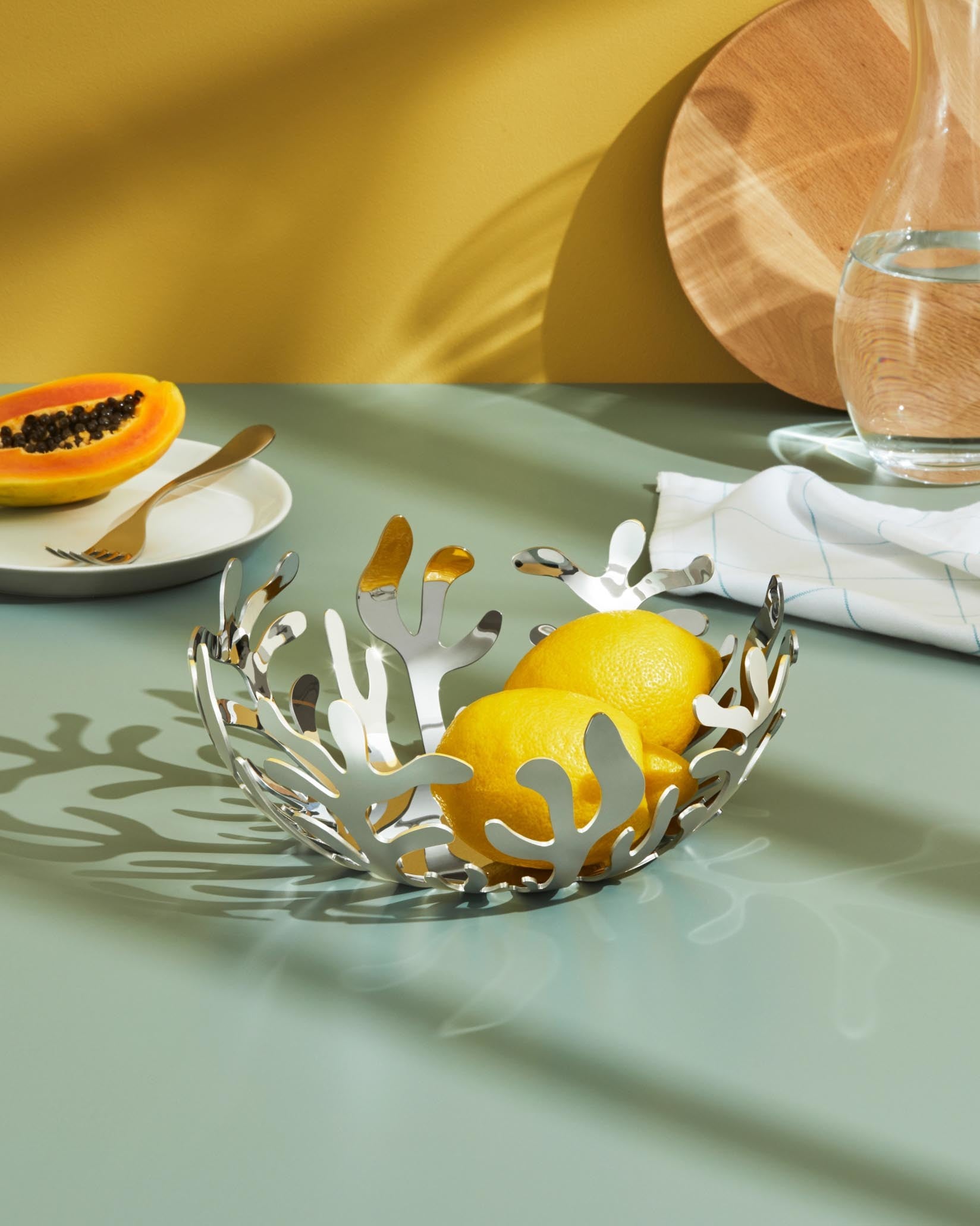 Mediterraneo cm 21 || inch 8¼″ Fruit holder Alessi 1