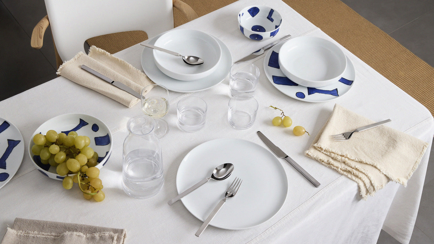 Italian Design Tableware: Glasses, Plates, Cutlery | Alessi