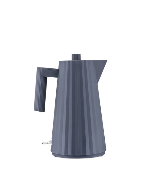 Plissé grey, cl 170 || 1.80 oz Electric kettle Alessi