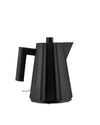 Plissé black, cl 100 || 1.06 oz Electric kettle Alessi