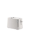 Plissé white Toaster. US plug Alessi