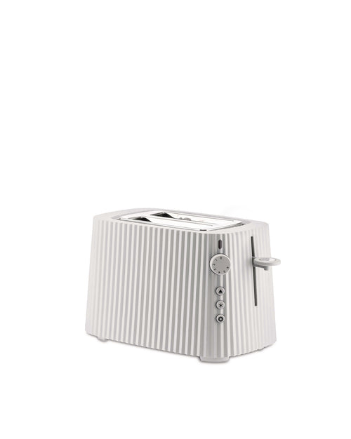 Plissé white Toaster. US plug Alessi