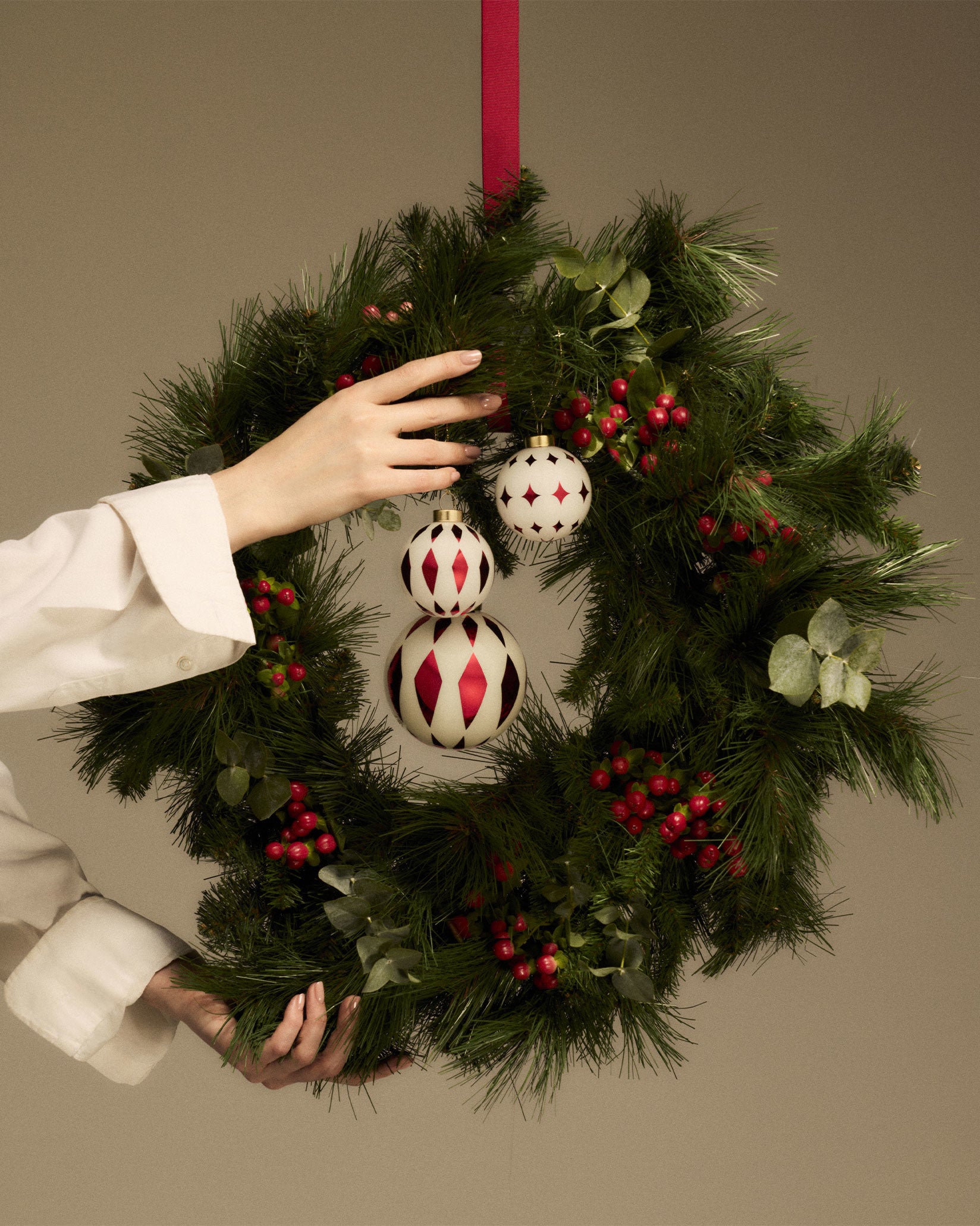 Delight Default Title Set of two Christmas baubles Alessi 2