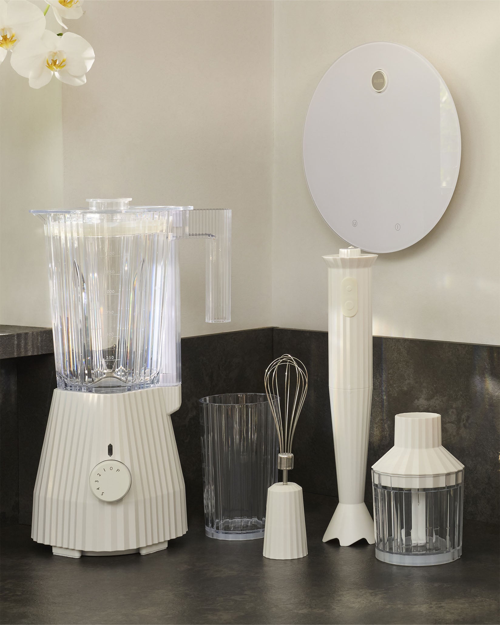 Plissé Hand Blender & Whisk Set | Alessi Spa (US)