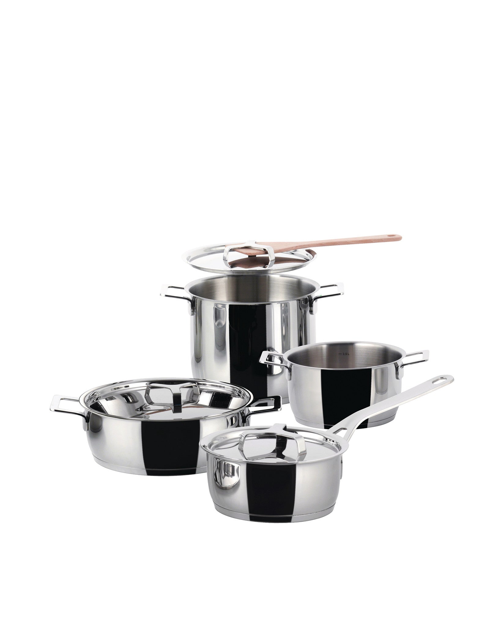 Pots&Pans Default Title Pots and pans set 7 pieces Alessi 2