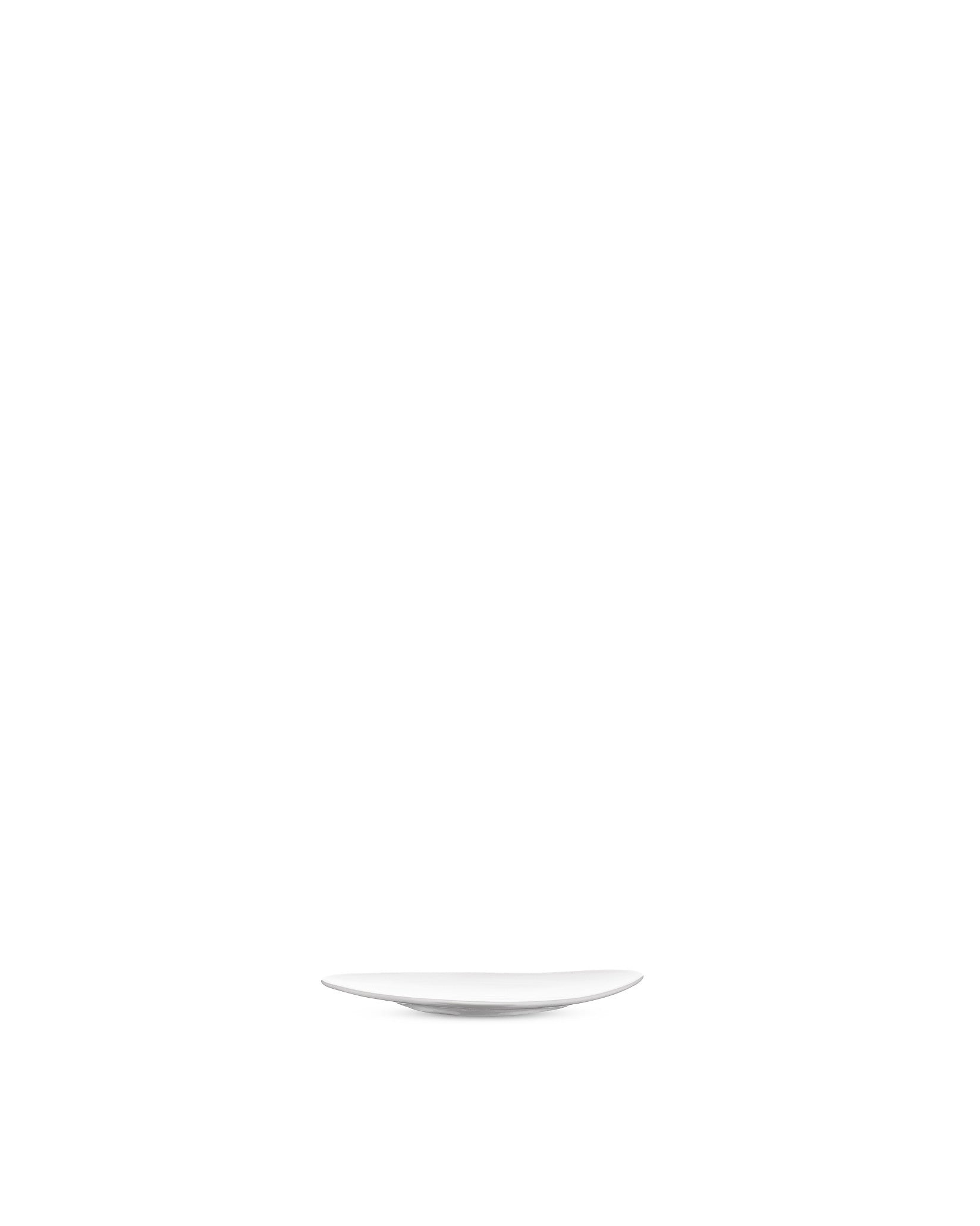 Colombina collection white Small saucer. 6 pieces Alessi