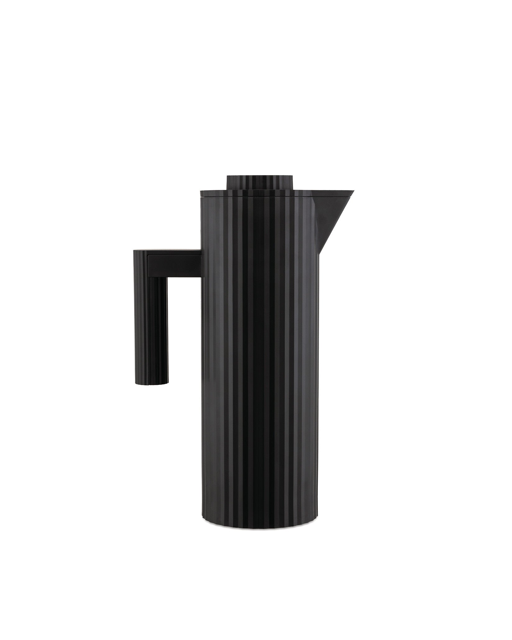 Plissé black Thermo insulated jug Alessi