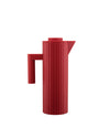 Plissé red Thermo insulated jug Alessi