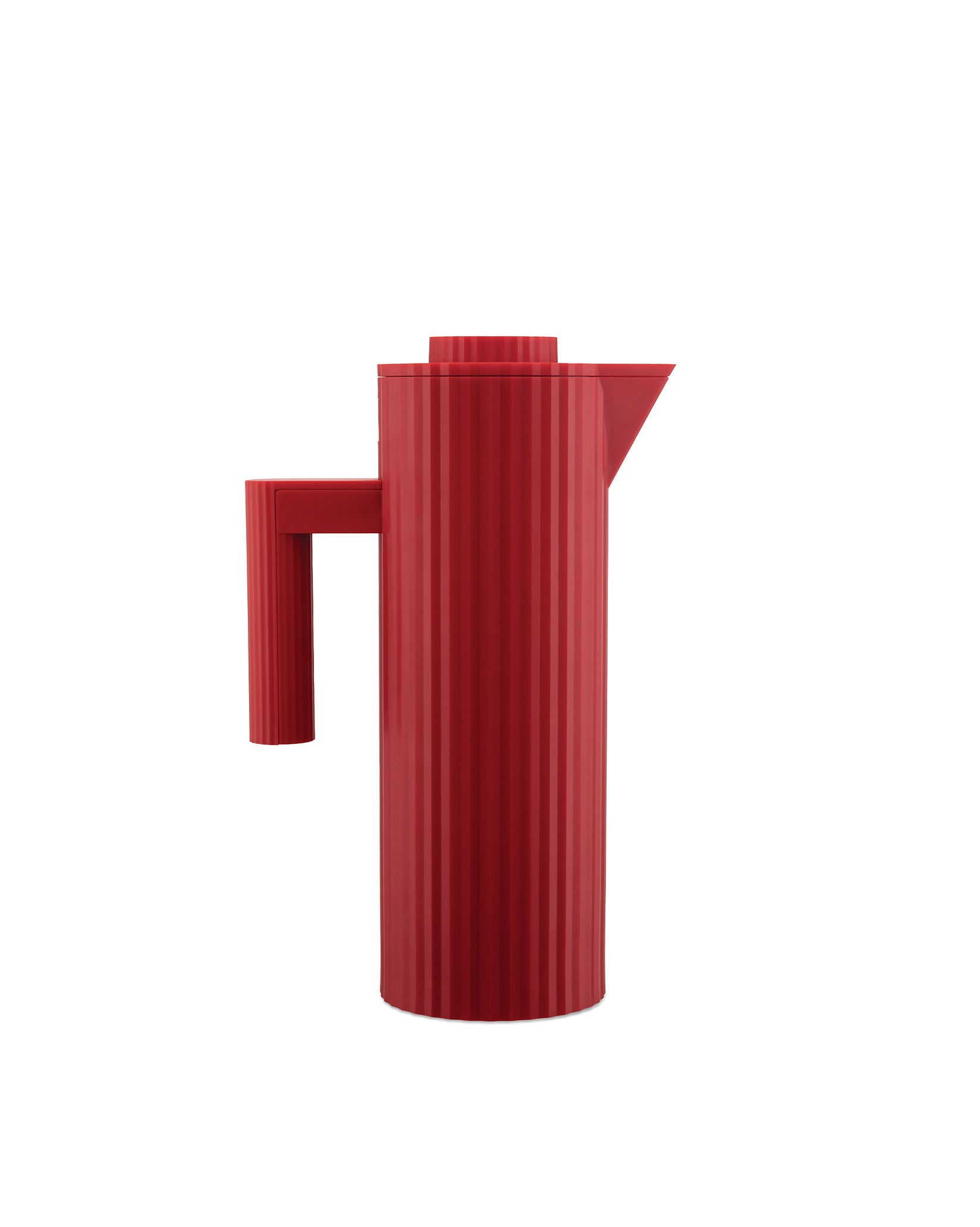 Plissé red Thermo insulated jug Alessi