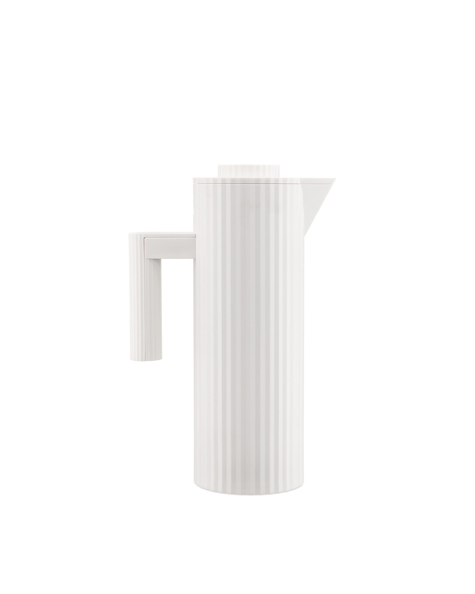 Plissé white Thermo insulated jug Alessi