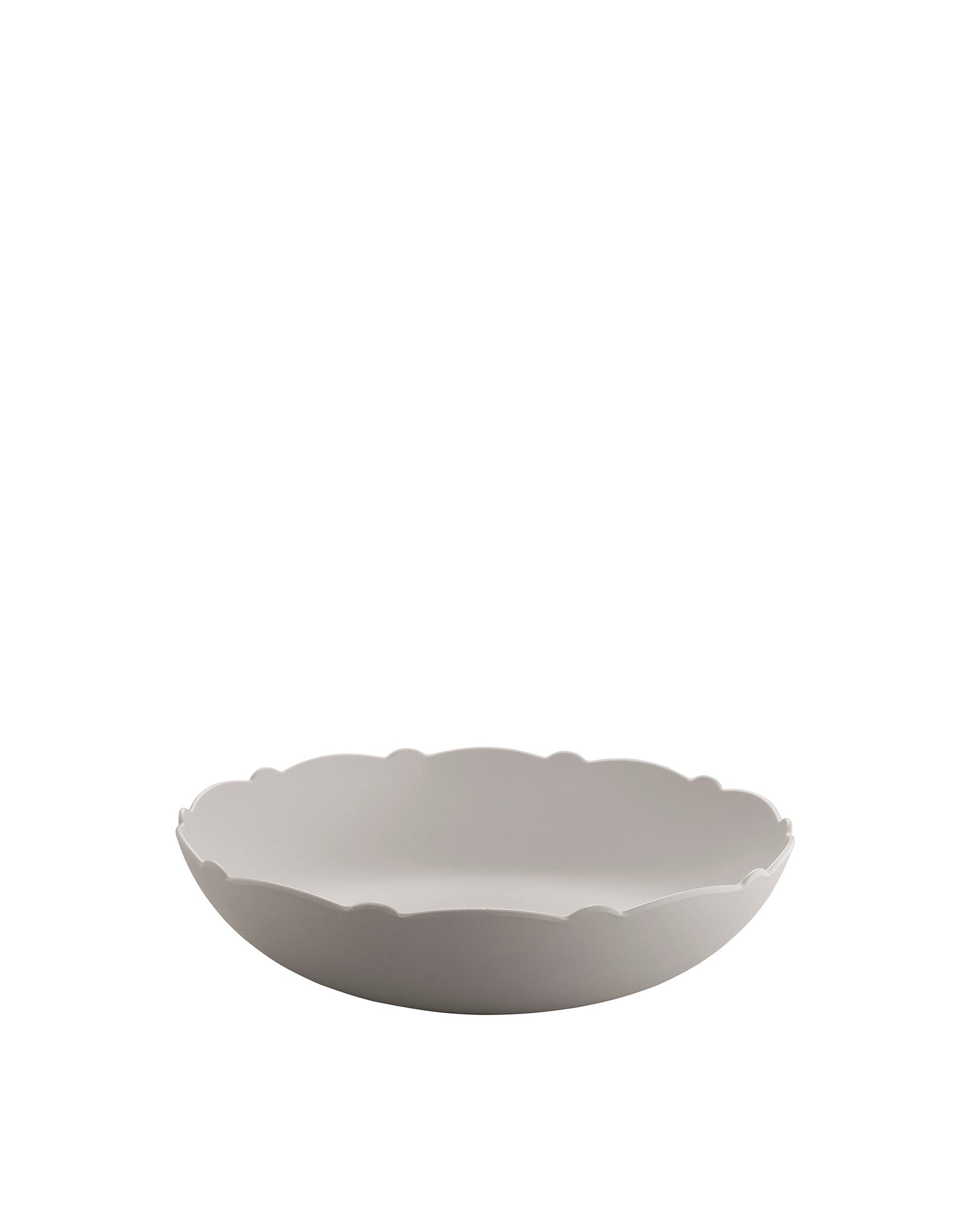 Soucoupe Design Mélamine Dressed En Plein Air Par Alessi - Pour Café En Extérieur, Blanc, Diamètre 16 Cm