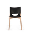 Poêle Collection black Monoshell chair Alessi
