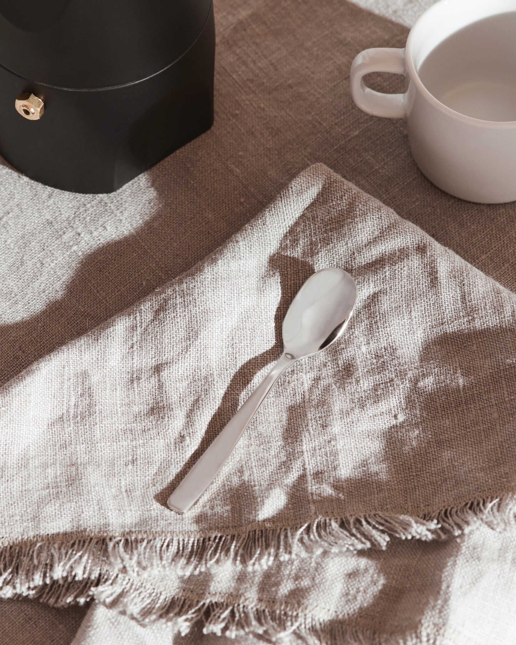 KnifeForkSpoon Mocha Coffee Spoon - 6 Pieces - Thumbnail 2