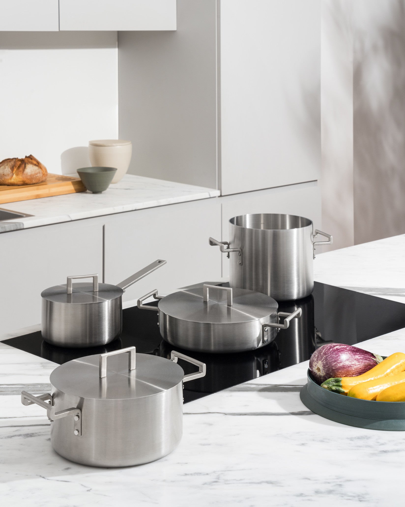 Convivio Cookware Set Designed By David Chipperfield | Alessi – Alessi ...