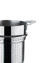 Dressed Default Title Pierced basket for pasta-set Alessi 1