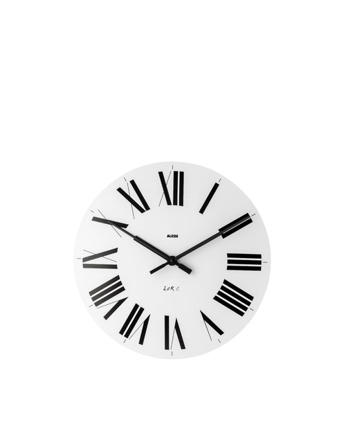 Firenze white Wall clock Alessi