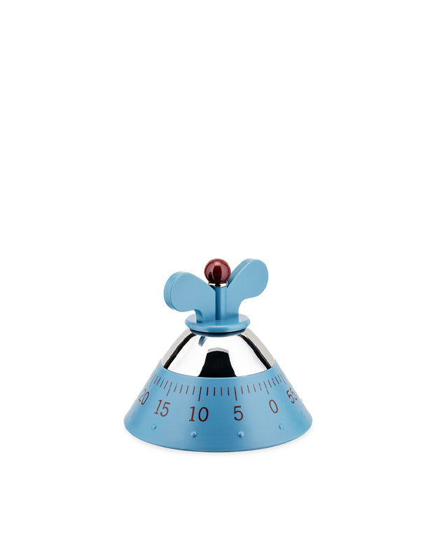 Alessi Kitchen Timer, Light Blue