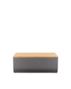 Mattina dark grey Bread bin Alessi