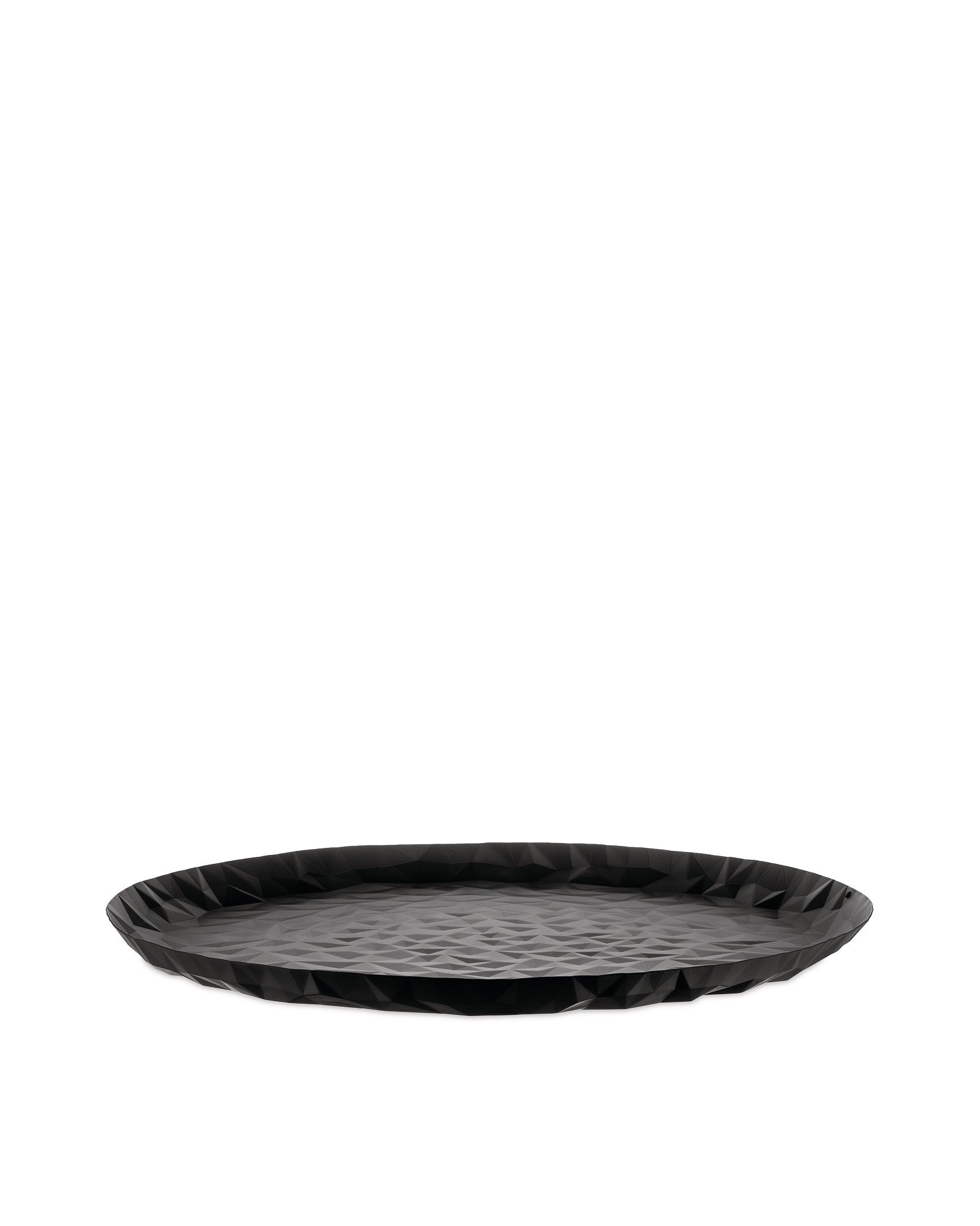 ALESSI DRESSED ラウンドトレイ（BLACK&WHITE） Dressed: Round tray by Marcel Wanders | Alessi