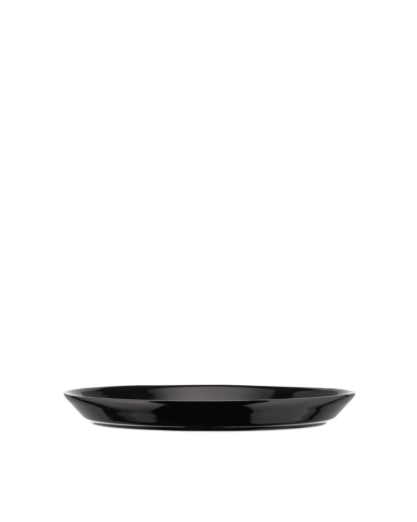 Tonale black Side plate. 4 pieces Alessi
