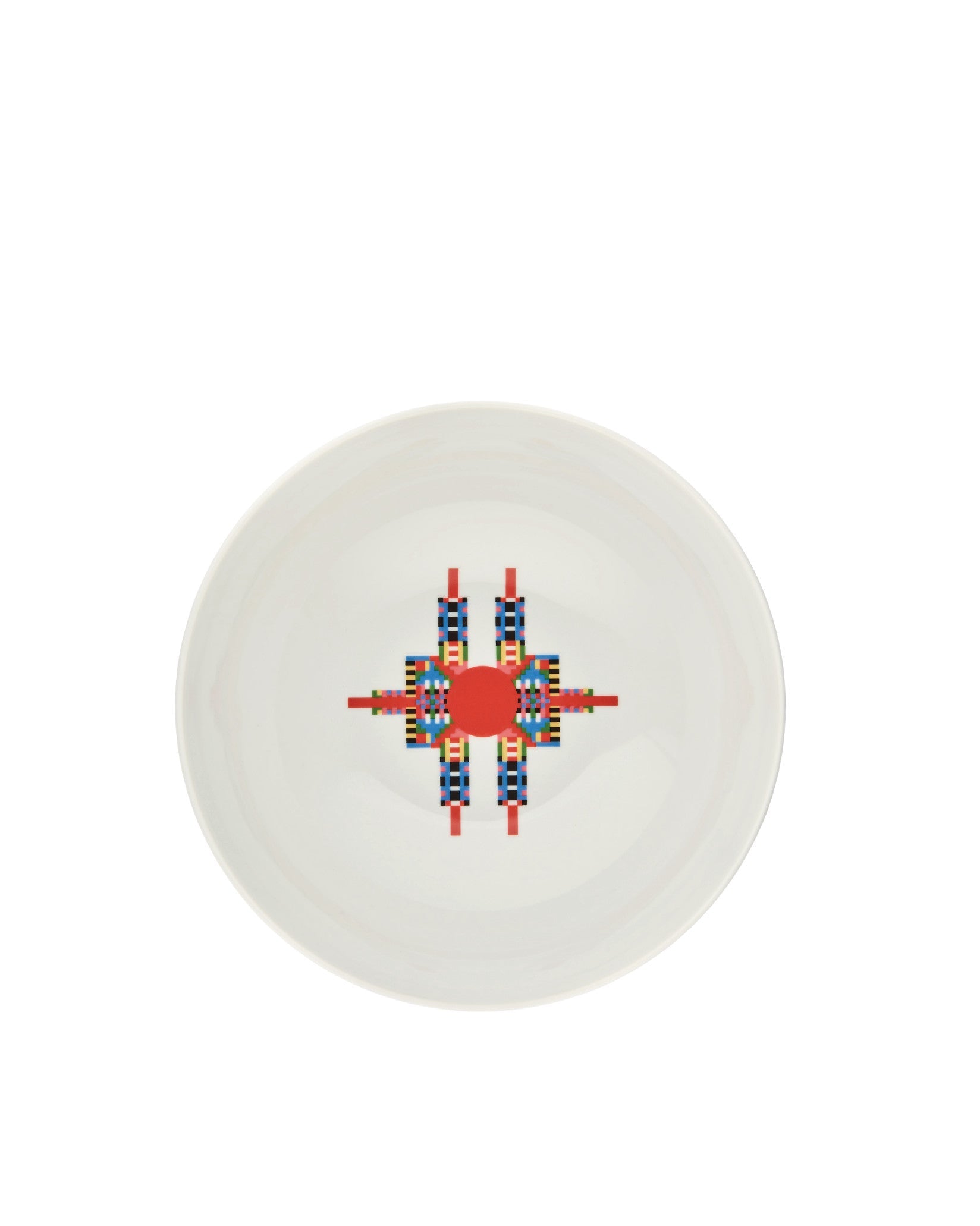 Holyhedrics Pastry and nut bowl in decorated porcelain - Thumbnail 4