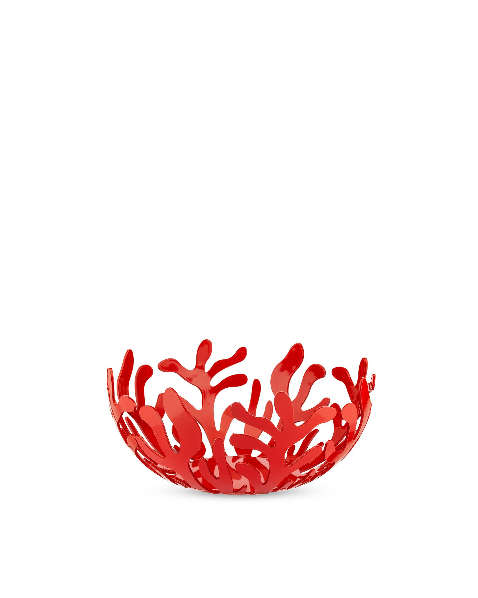 Mediterraneo red, cm 21 || inch 8¼″ Fruit holder Alessi