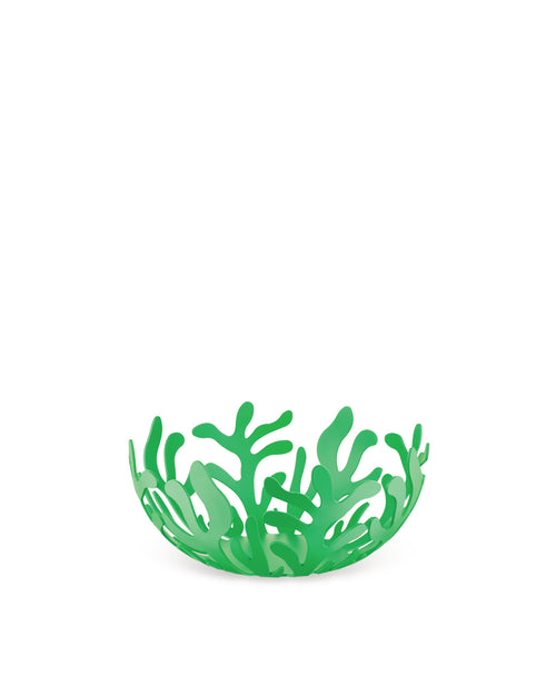 Mediterraneo green, cm 21 || inch 8¼″ Fruit holder Alessi