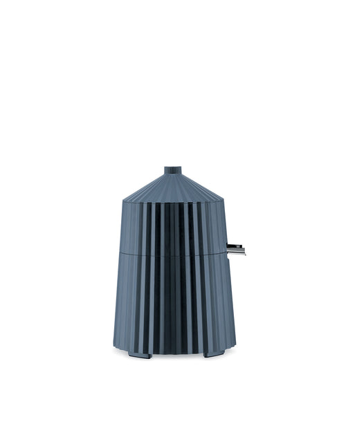 Plissé grey Electric citrus-squeezer. US plug Alessi