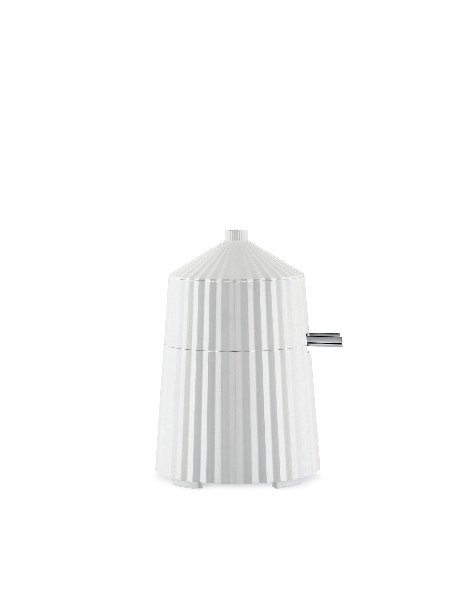 Plissé white Electric citrus-squeezer. US plug Alessi