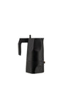 Ossidiana black, cups 3 Espresso coffee maker Alessi